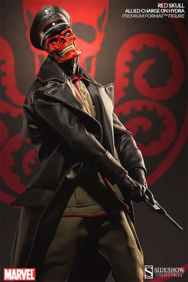 Marvel Premium Format Polystone Red Skull 14 Statue Sideshow