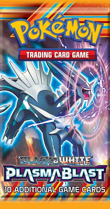 Pokemon Black White Plasma Blast Booster Pack 10 Cards