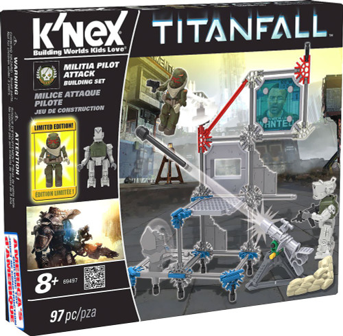 KNEX Titanfall MILITIA Pilot Attack Set 69497 - ToyWiz