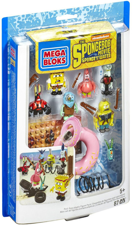 Mega Bloks Spongebob Squarepants Sponge Out Of Water Movie Figure