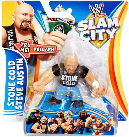 WWE Wrestling Slam City Stone Cold Steve Austin Action Figure