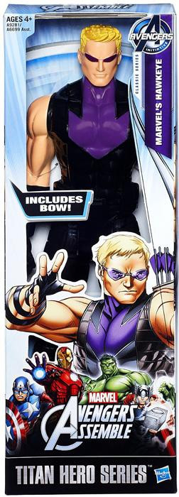 Marvel Avengers Assemble Titan Hero Series Hawkeye Action Figure