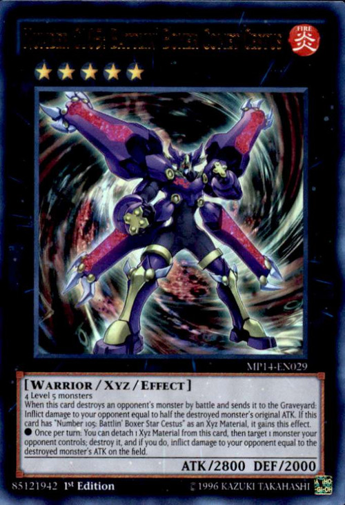 Yu-Gi-Oh! Battlin' Boxer Counterpunch Card (MP14-EN006) - Common 1st Edition From Mega Pack 2014