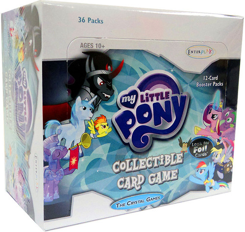 My Little Pony Trading Card Game The Crystal Games Booster Box 36