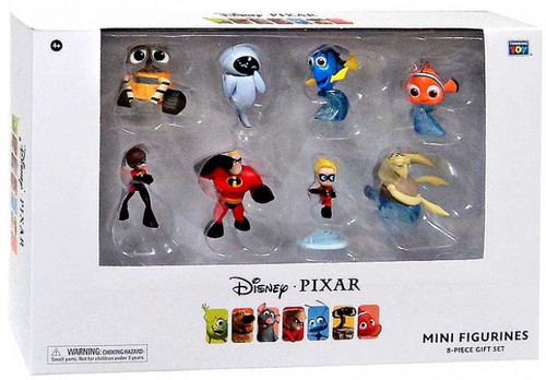 Disney Pixar 8-Piece Mini Figure Gift Set Exclusive 2 Mini Figure