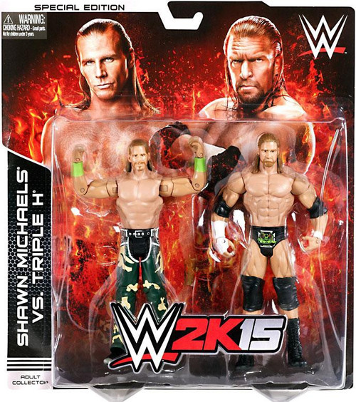 WWE Wrestling Battle Pack 2K15 Shawn Michaels Triple H Exclusive 6