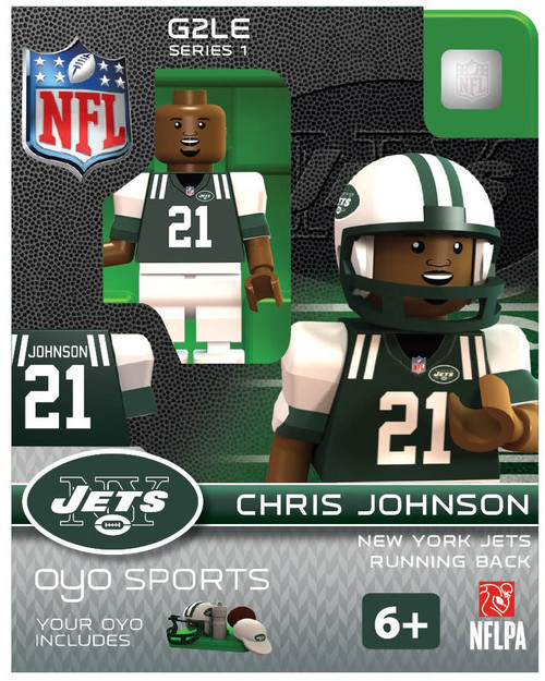 New York Jets NFL Training Set by Oyo Sports with 2 Minifigures