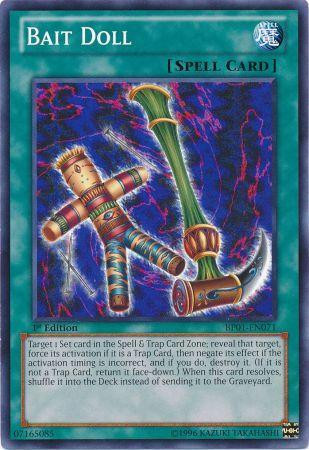 YuGiOh Battle Pack Epic Dawn Single Card Starfoil Bait Doll BP01-EN071 -  ToyWiz