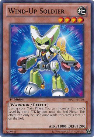 YuGiOh Battle Pack Epic Dawn Single Card Starfoil Wind-Up Soldier