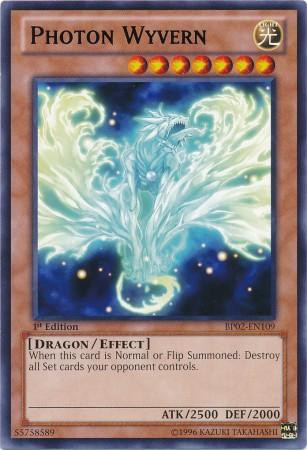 yugioh wyvern deck Battle Pack 2 War of the Giants Single Card Mosaic Photon BP02-EN109 If this card is Normal or Special Summoned Eclipse Wyvern - Structure Deck: