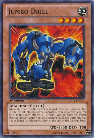 YuGiOh Trading Card Game Star Pack 2014 Single Card Starfoil Rare Jumbo  Drill SP14-EN014 - ToyWiz