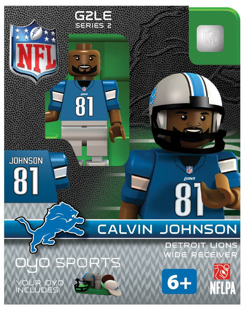 NFL Detroit Lions NFL Generation 2 Series 2 Calvin Johnson