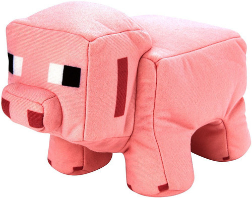 ぬいぐるみ Pig Minecraft Pig to Porkchop Reversible Plush Mattel Toys - ToyWiz