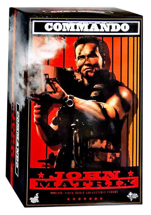 Commando Movie Masterpiece John Matrix 16 Collectible Figure Hot Toys ...