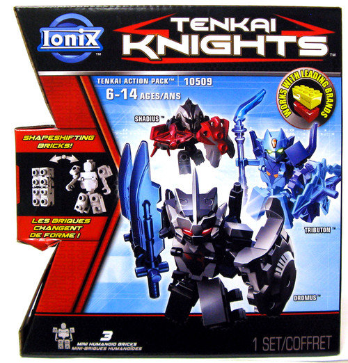 Tenkai Knights Ionix Tributon, Shadius Dromus Minifigure 3-Pack