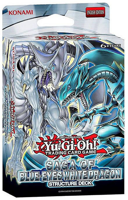 YuGiOh Saga of Blue-Eyes White Dragon Unlimited Structure Deck