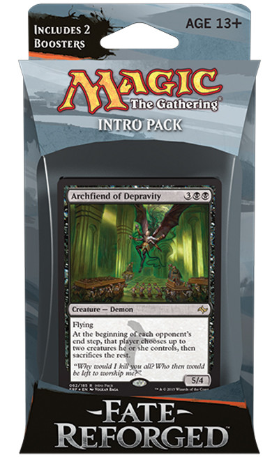 Magic The Gathering Fate Reforged Grave Advantage Intro Deck