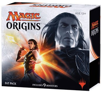 Magic The Gathering Magic Origins FAT Pack 9 Booster Packs