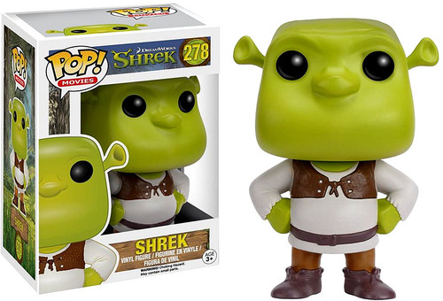 Funko Shrek POP Movies Shrek Vinyl Figure 278 Ogre - ToyWiz