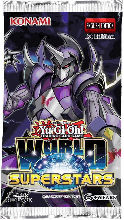 YuGiOh World Superstars Booster Pack [5 Cards]