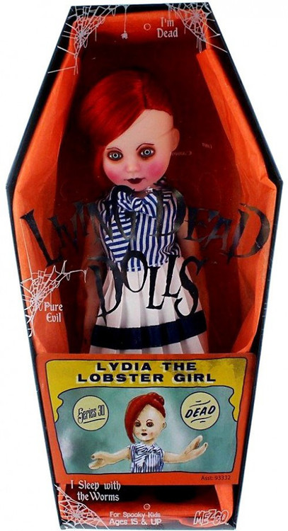 Living Dead Dolls Series 30 Freakshow Lydia the Lobster Girl 10.5