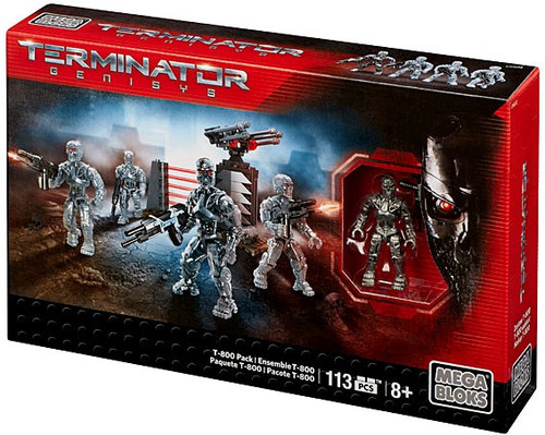 Mega Bloks Terminator Genisys T-800 Pack Set 38071 - ToyWiz