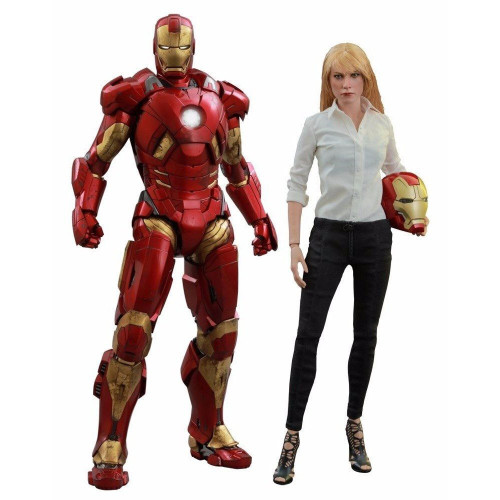 Iron Man 3 Movie Masterpiece Pepper Potts Mark IX Armor 16