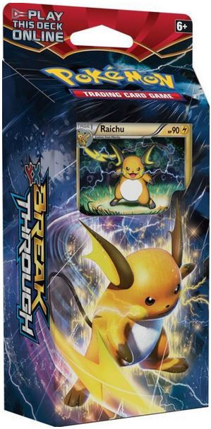 PREMIUM プレミアム BURNING TEAM DECKS pokemon-xy-breakthrough-raichu