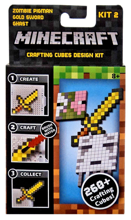 minecraft papercraft zombie pigman with sword