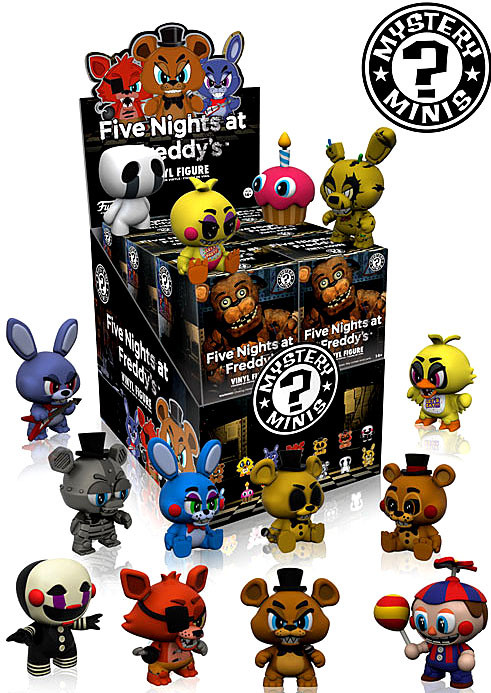 FNAF Sister Location Pint Size Heroes Random 6-Pack