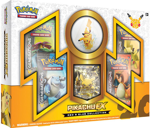 pokemon red and pikachu card Generations