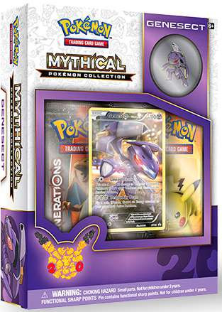 Pokemon Trading Card Game Mythical Meloetta Collection Box 2 Booster Packs,  Promo Card Pin Pokemon USA - ToyWiz