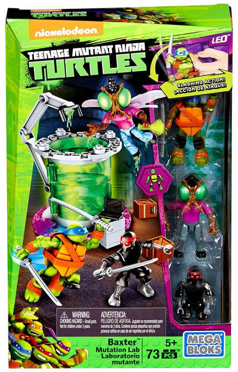 Mega Bloks Teenage Mutant Ninja Turtles Animation Baxter Mutation