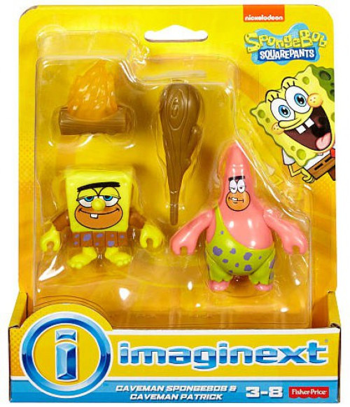 Imaginext - Figurine - Spongebob & Sandy - X4077 - Fischer