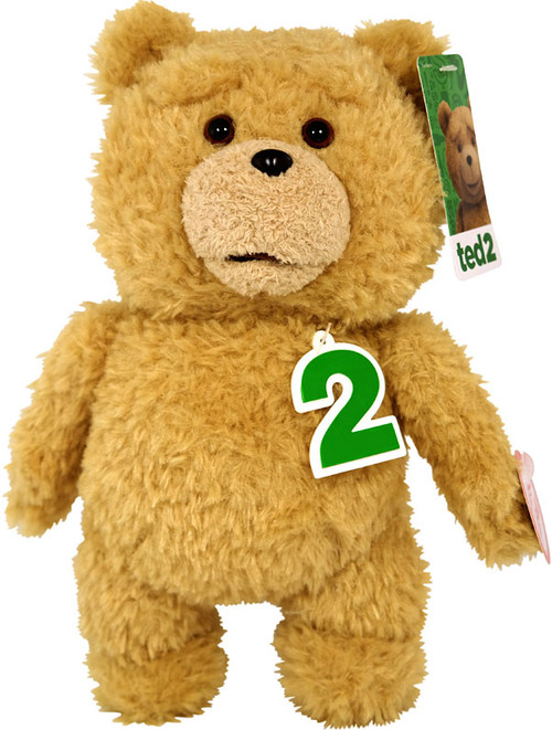 ted2 Talking ted ぬいぐるみ アーカイブ Ted 2 Ted 24 Talking Plush Explicit Commonwealth Toys - ToyWiz