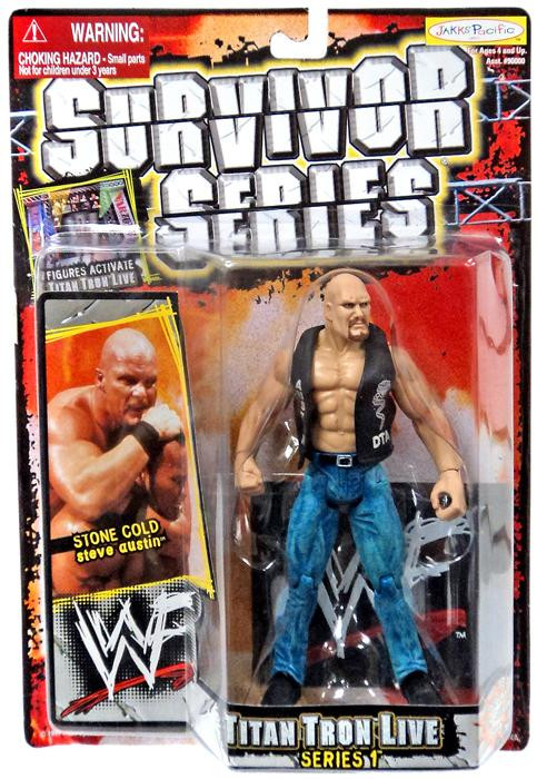 WWE Wrestling WWF Survivor Series 1 Stone Cold Steve Austin 6