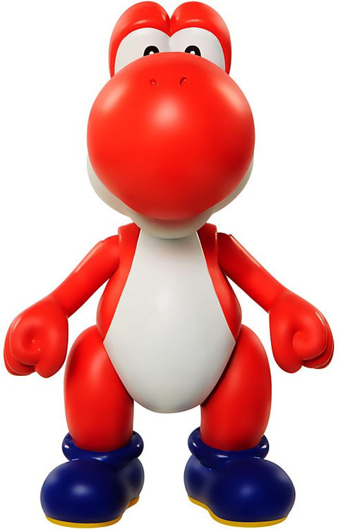World of Nintendo Super Mario Series 6 Red Yoshi 4 Action
