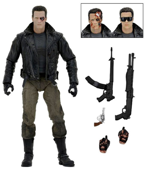 NECA REELTOYS スタジオカナル ターミネーター T-800 Amazon.com: NECA Terminator Scale Ultimate T800 Tech Noir