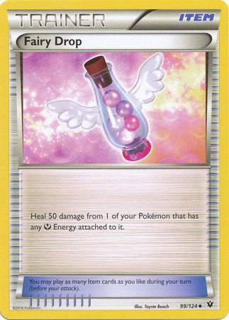 Pokemon Trading Card Game XY Fates Collide Single Card Uncommon Fairy Drop  99 - ToyWiz