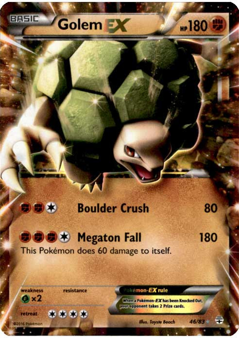 golem pokemon card Golem | EX Dragon