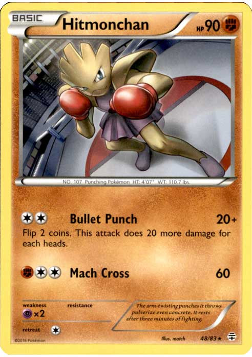 rare hitmonchan pokemon card Vintage Pokemon Hitmonchan 8/130 Holo Hologram Trading Card