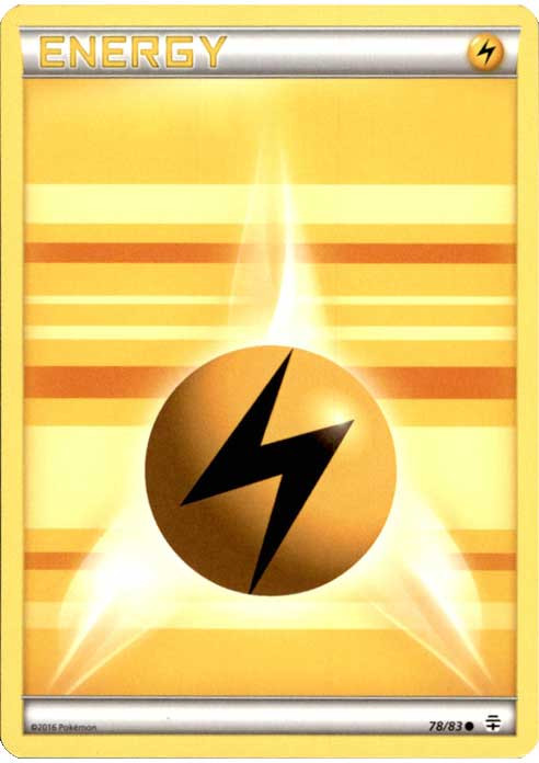 pokemon lightning energy card PSA AUTO 10 MODUWA RAIKOU ENERGY-HOLO variation to centering Pokemon X Y Generations Single