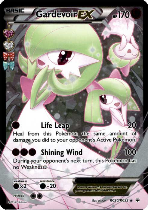 Gardevoir ex rc30/rc32 - Radiant collection Pokémon card