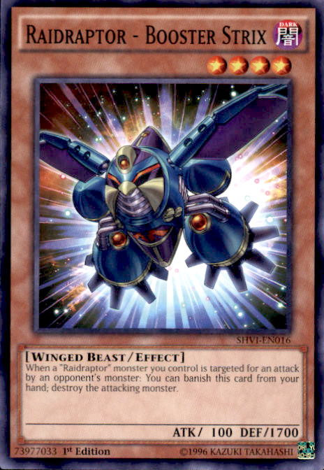 YuGiOh Shining Victories Single Card Common Raidraptor - Booster