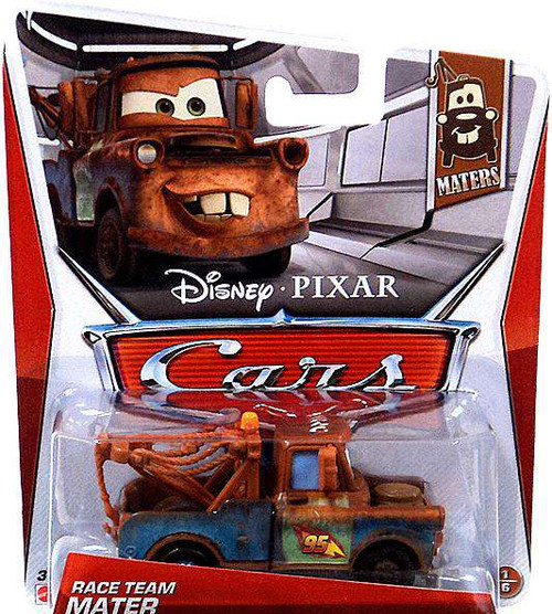 Disney Pixar Cars Series 3 Race Team Mater 155 Diecast Car Mattel Toys ...