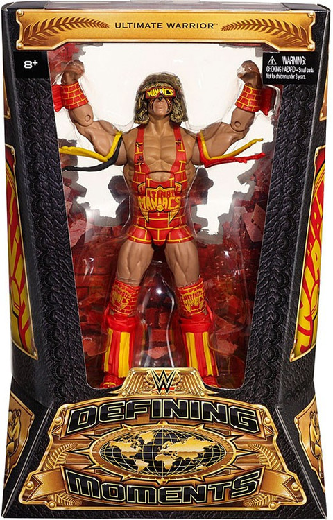 WWE Wrestling Defining Moments Ultimate Warrior Action Figure