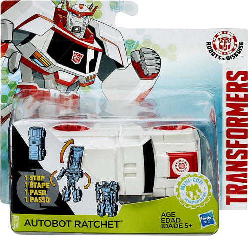 Transformers Robots in Disguise 1 Step Changers Ratchet Action
