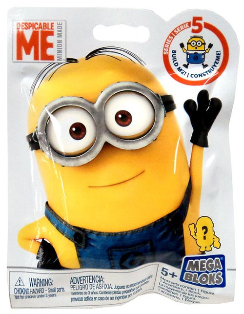 Mega Bloks Despicable Me Minion Made Series 5 Mystery Pack 1