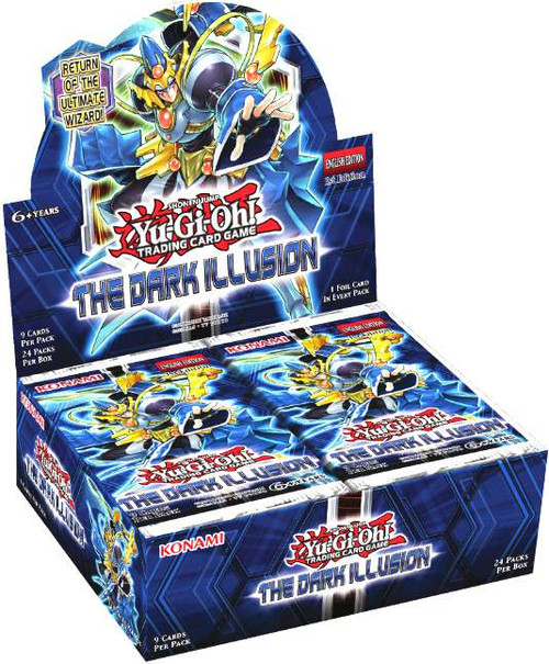 dark magician booster box YuGiOh The Dark Illusion Booster Box 24 Packs Konami