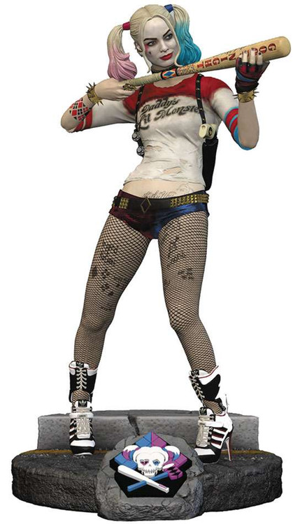 ハーレイクイン FINDERS KEYPERS Suicide Squad Finders Keypers Harley Quinn 10 Statue Shorts